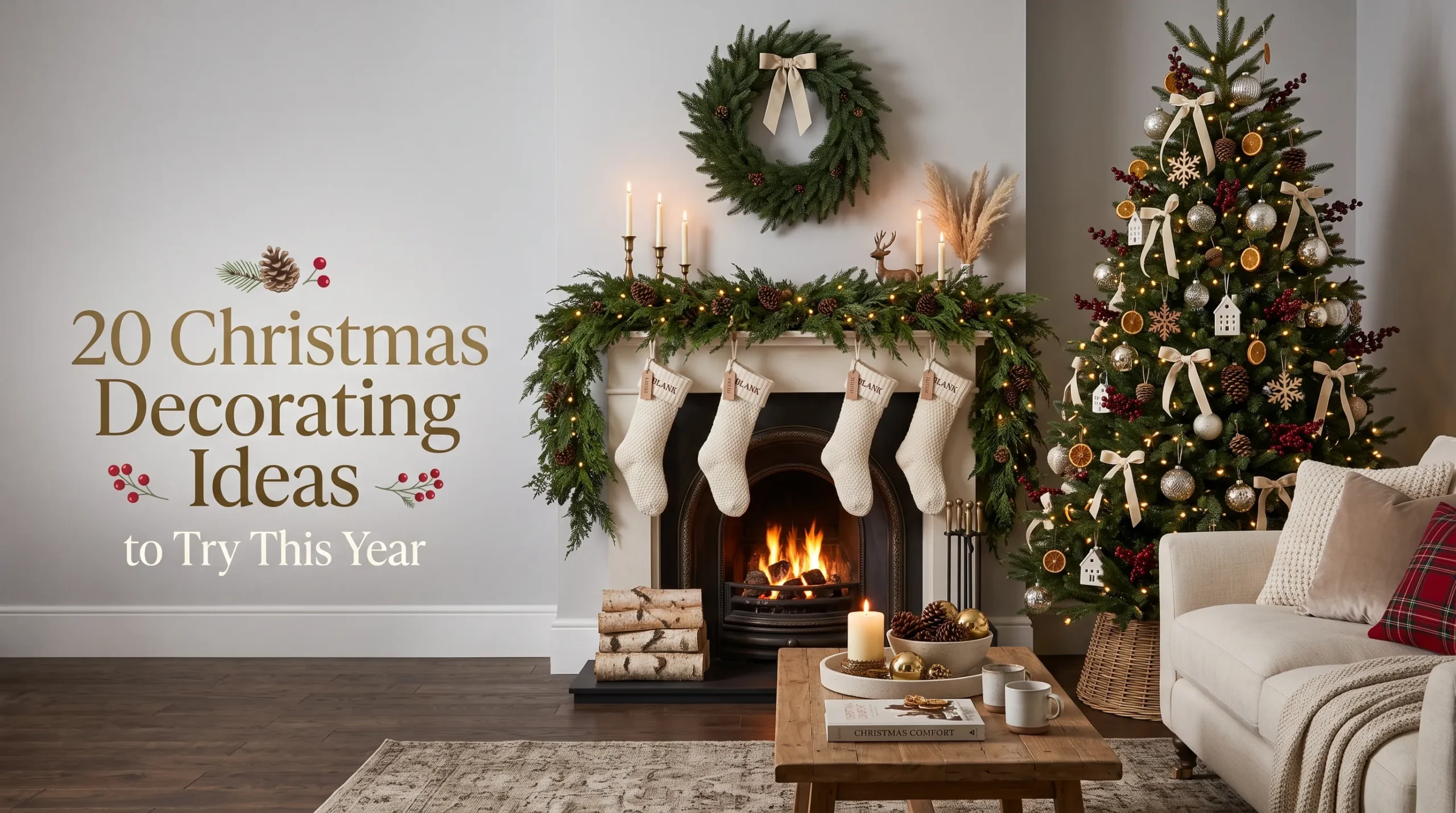 20 Christmas Decorating Ideas to Try This Year