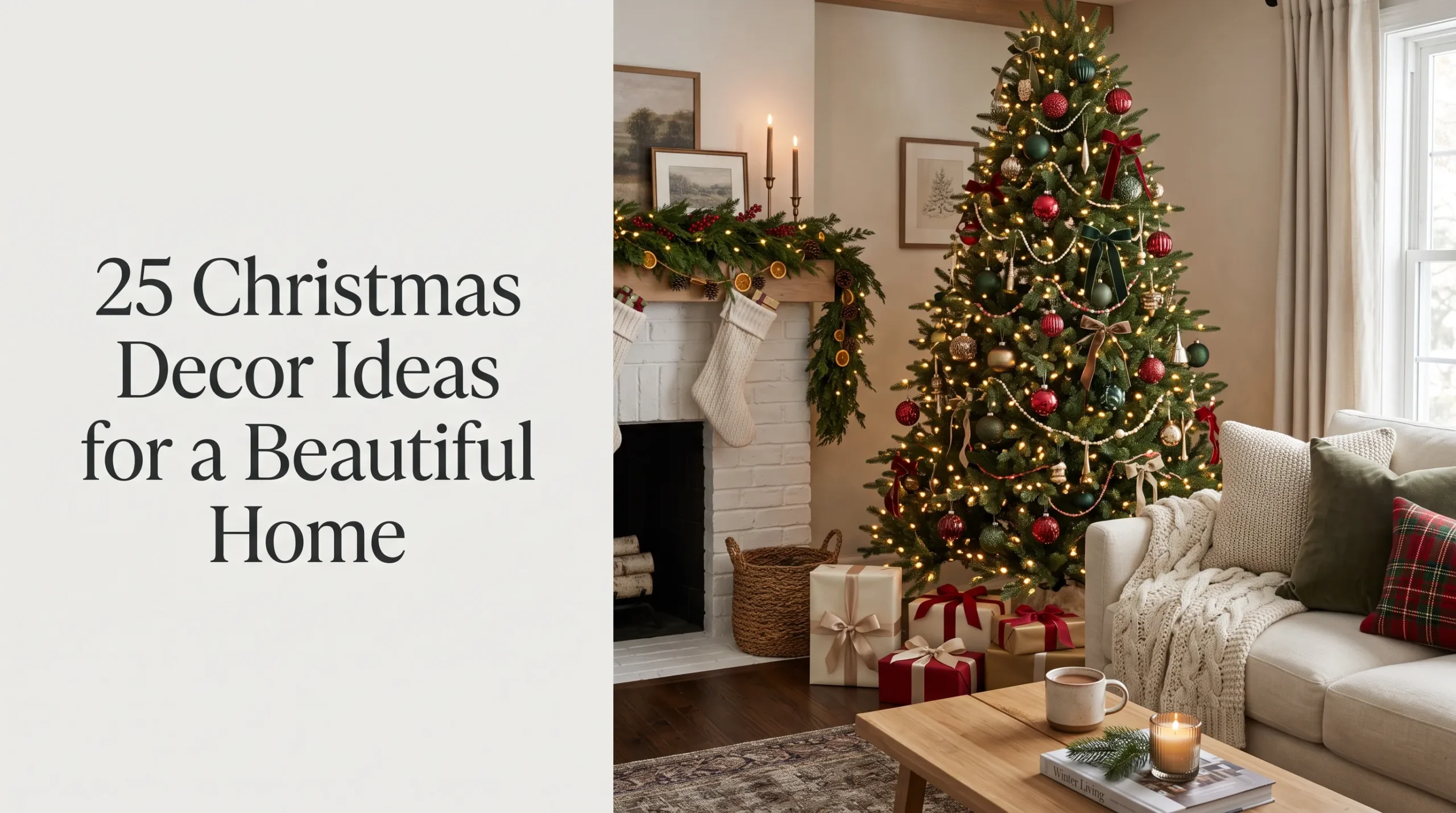 25 Christmas Decor Ideas for a Beautiful Home
