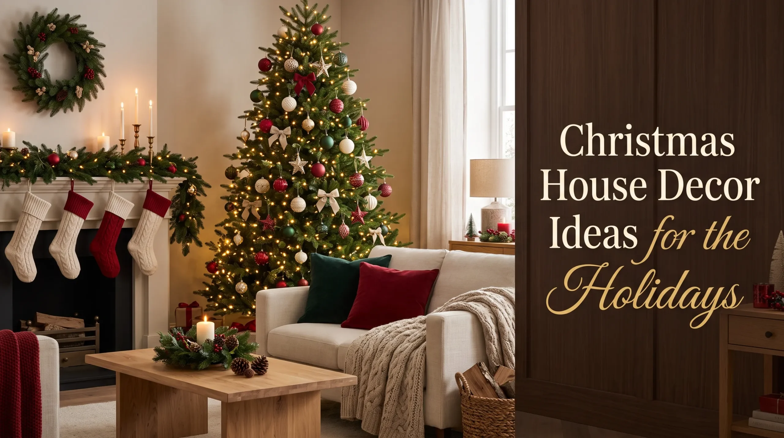 25 Christmas House Decor Ideas for the Holidays