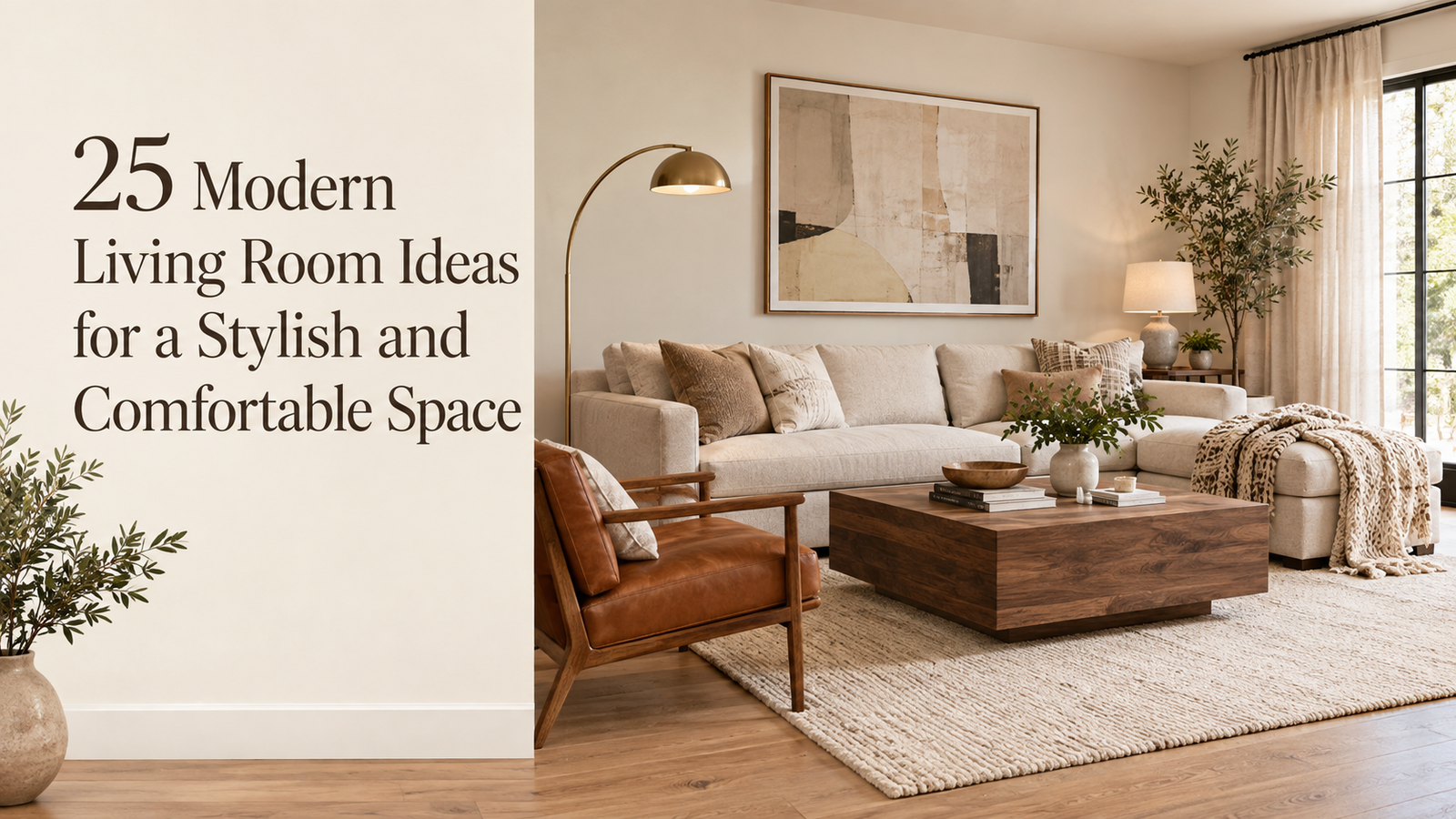 25 Modern Living Room Ideas for a Stylish and Comfortable Space