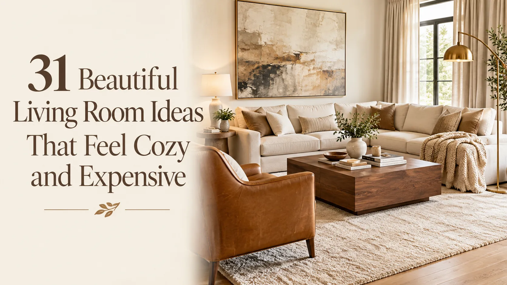 31 Beautiful Living Room Ideas That Feel Cozy and Expensive